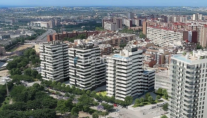 Piso de 2 habitaciones en venta en Hospitalet de Llobregat, 66.95 m²