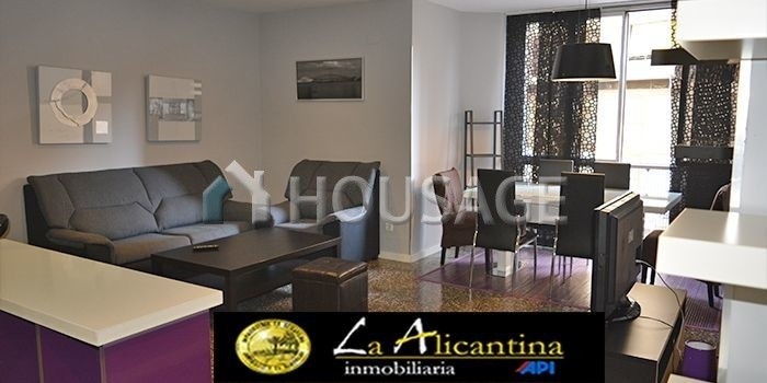 Piso de 2 habitaciones en alquiler en Alicante, 61 m²