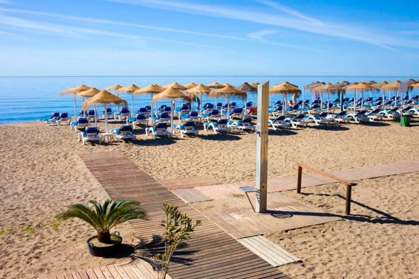 Playa en Marbella