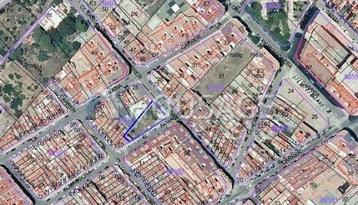 559m2-urban Land Residential for sale located on santa quiteria street (Villarreal/Vila-real) for 228.137€