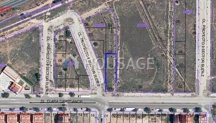 5.916m2 residential Land for Development located on suzr-2 street (Picassent) for 560.300€