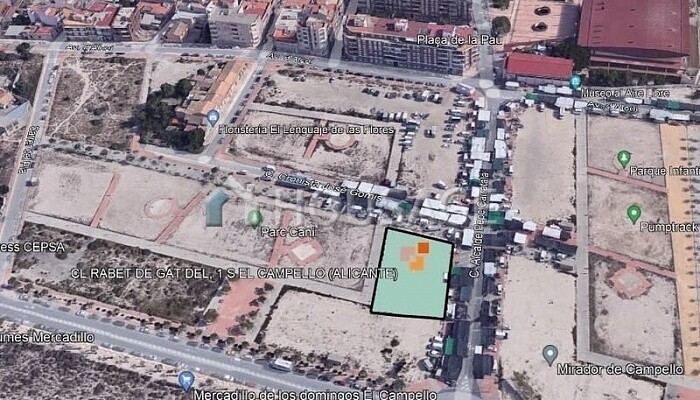 Urban Land Residential for sale for 1.685.000€ with 1.288m2 in alcalde pepe carratala street (Campello (el))