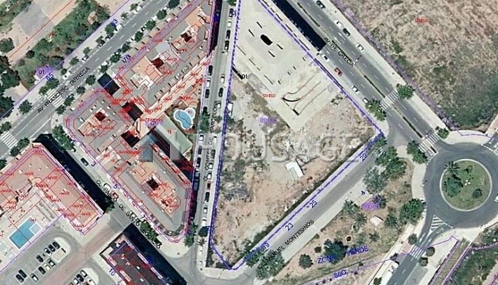 1.317m2-urban Land Residential in manuel montesinos street (Villarreal/Vila-real) for 765.000€