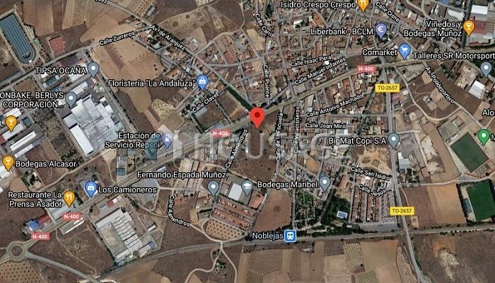 1.493m2-urban Land Residential for sale located on escuelas street. Noblejas for 44.590€