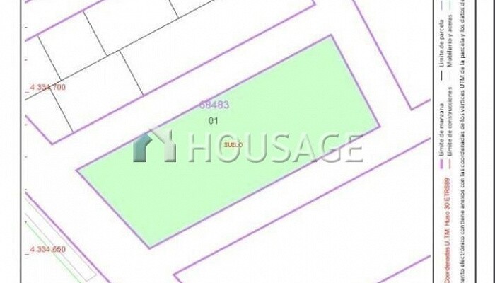 1.799m2 urban Land Residential for 32.019€ located in calle sur-5 parcela 8 street (Benimuslem)