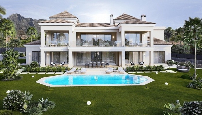 Villa de 7 habitaciones en venta en Marbella, 882 m²
