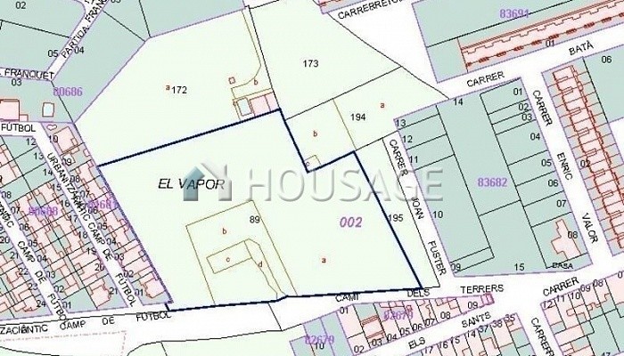 Residential Land for Development for sale on calvario-parcela street. Alcúdia de Crespins (l) for 137.410€ with 11.837m2