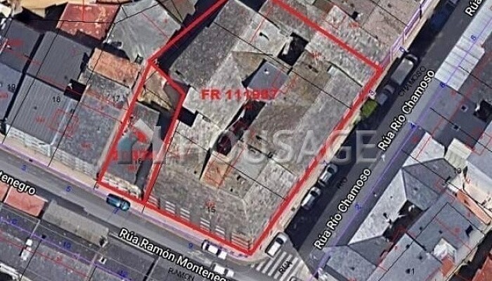 901m2-urban Land Residential on rio chamoso street (Lugo) for 760.000€