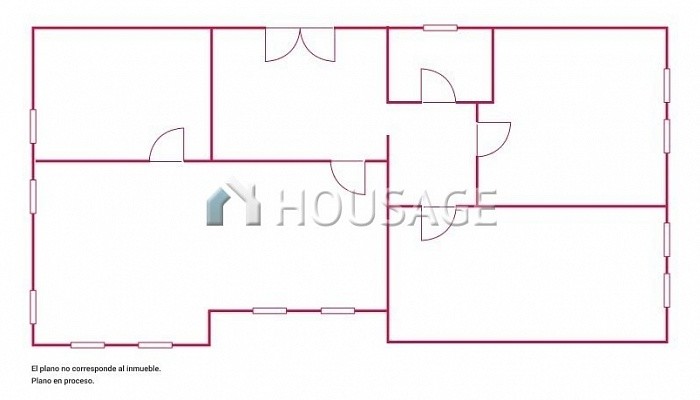 Piso de 3 habitaciones en venta en Barcelona, 58 m²