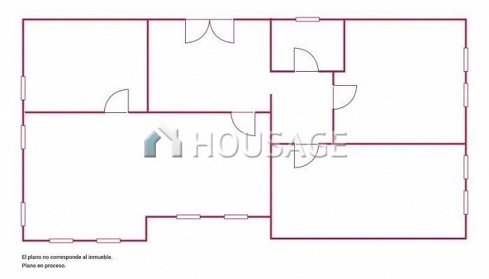 Piso de 1 habitacion en venta en León, 73 m²
