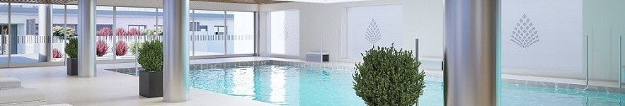 piscina climatizada zonas comunes premium edificios obra nueva