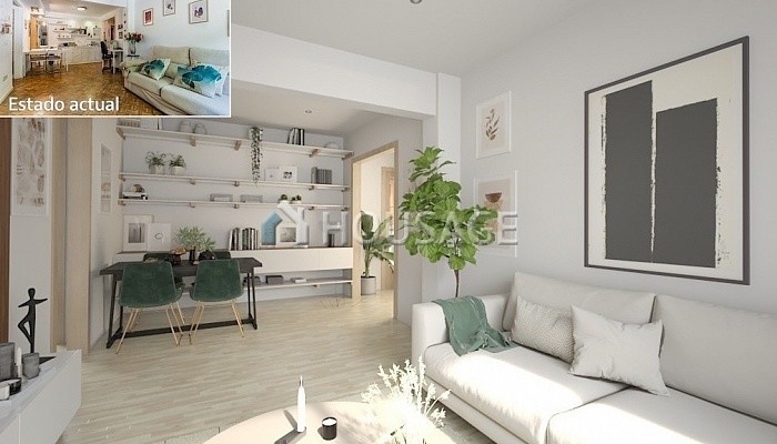 Piso de 3 habitaciones en venta en Madrid, 74 m²